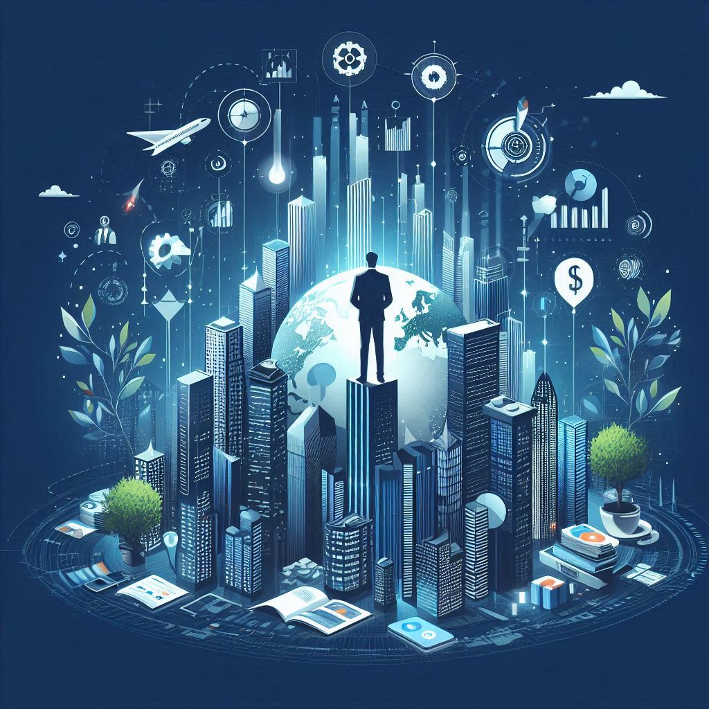 تیم مدیریتی در حال بحث حول میز کار